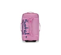satch quest Travel Bag confortevole, resistente, con maniglie per il trasporto e rotelle Jet Pink - Pink