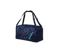 Satch Borsa per Lo Sport Scomparto per l'umido Scomparto per Le Scarpe Scomparto con Cerniera Tracolla Maniglie Imbottite per Il Trasporto