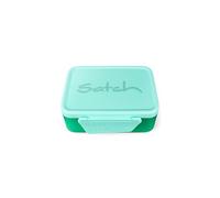 Satch Contenitore per il pranzo con divisorio, senza BPA, lavabile in lavastoviglie, menta, menta