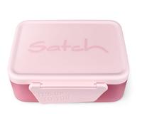 Satch Contenitore per il pranzo con divisorio, senza BPA, lavabile in lavastoviglie, colore: rosa