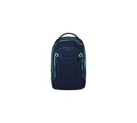 satch match plus zaino scuola satch ergonomico, espandibile 35 litri, unisex per ragazze e ragazzi, ideale per scuola Ocean Mint - Blu