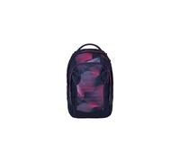 satch match plus zaino scuola satch ergonomico, espandibile 35 litri, unisex per ragazze e ragazzi, ideale per scuola Seismic Pink - Blu scuro