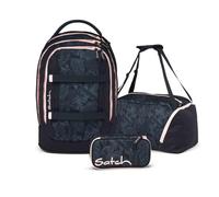 Satch Midnight Jungle Set Zaino Astuccio Borsone pack Ergonomico Ecologico 30 Litri