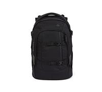 Satch Pack Blackjack, ergonomischer Schulrucksack, 30 Liter, Organisationstalent, Schwarz, onesize, SAT-SIN-001-800