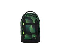 Satch pack Dalla 5ª classe, ergonomico, 30L di capacità, stabile, massima organizzazione Seismic Green - Nero