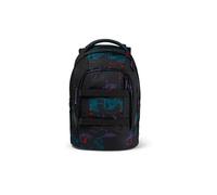 satch Pack Zaino per la scuola a partire dalla 5a rgonomico, 30 l, ideale per l'organizzazione notturna, colore nero, multicolore, taglia unica, Casual