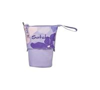 satch Pencil Slider extra large con scomparto divisorio con chiusura lampo, portapenne, triangolo, finestra per calendario delle ore, Lilac Blossom - Viola, Taglia unica, Pencil Slider