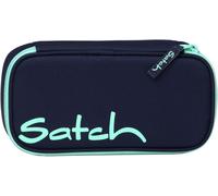 satch Astuccio Rigido Extra large incl. divisorio Scomparto con cerniera Portapenne Triangolo Finestra per l'orario Ocean Mint - Blu