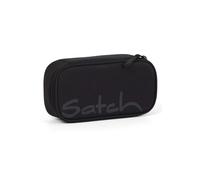 Satch Portapenne Scolastico Rigido 22x6x11 Cm eco riciclato Blackjack nero