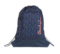 Satch Sacca Sportiva per Ragazze e Ragazzi con Scomparto con Cerniera, 12 Litri di Volume, agganciabile allo Zaino Funky Friday - Blu Scuro