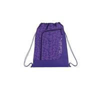 Satch Sacca Sportiva per Ragazze e Ragazzi con Scomparto con Cerniera, 12 Litri di Volume, agganciabile allo Zaino Bright Faces - Lilla