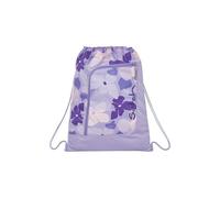Satch Sacca Sportiva per Ragazze e Ragazzi con Scomparto con Cerniera, 12 Litri di Volume, agganciabile allo Zaino Lilac Blossom - Lilla