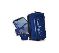 satch quest Travel Bag Set confortevole, resistente, con maniglie per il trasporto e rotelle Jet Blue - Blu