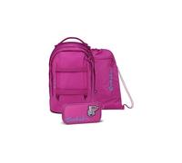 satch set zaino scolastico pack set Fearless Pink - Pink | Set ergonomico da 3 pezzi con capacità di 30 L, completo di astuccio e borsa sportiva per la scuola