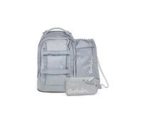 satch set zaino scolastico pack set Washed Blue - Blu