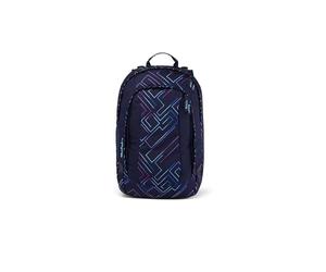 Satch zaino della scuola con scomparto per laptop Air Purple Laser blu scuro