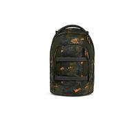 satch Zaino per la scuola a partire dalla 5a classe, ergonomico, 30 l, stabile, Jurassic Jungle - Verde, taglia unica, Casual