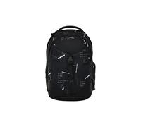 satch zaino scolastico match Ninja Matrix - Nero | Ergonomico, espandibile fino a 35 L, stabile e con tasca frontale extra per la scuola dalla 5ª classe