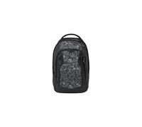 satch match plus zaino scuola satch ergonomico, espandibile 35 litri, unisex per ragazze e ragazzi, ideale per scuola Street Ink - Grigio