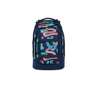 satch zaino scolastico pack Crazy Twist - Blu scuro | Ergonomico con capacità di 30 L, stabile e con organizzazione intelligente per tutto il materiale scolastico