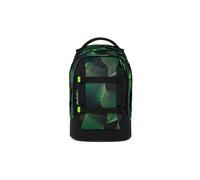 Satch pack Dalla 5ª classe, ergonomico, 30L di capacità, stabile, massima organizzazione Seismic Green - Nero