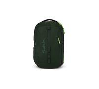 satch con:next Backpack zaino scuola ergonomico, impermeabile e leggero, con scomparto laptop e box porta-quaderni integrata Urban Green - Verde