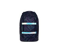 Satch Zaino Satch Pack per 5ª classe, ergonomico 30L, stabile, Purple Laser Blu scuro