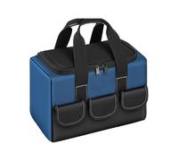 Satchel di stoccaggio elettricista - Organizzatore dello strumento di servizio meccanico, borsa per attrezzature di lavoro rinforzata | Caddy portatile compatto Caddy, custode degli strumenti resisten