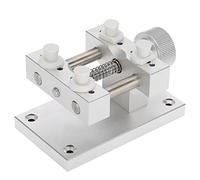 SatcOp Supporto Professionale per Cassa dell'orologio Ad Alta affidabilità Strumento Professionale per Orologiaio e Riparatore di Orologi (argento)