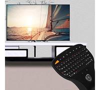 SatcOp Tastiera Tascabile USB, Design Ultraleggero Mini Mouse e Tastiera Wireless Eleganti Mini Tastiera Wireless per TV/Computer per 7