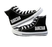 Satdflie KPOP Canvas Scarpe per Gli Uomini Donne Classico Moda Comfort Sneakers High-Top Lace Up Casual Versatile Camminare Stampato Adulto Scarpe Unisex, Colore/6, 39 Dimensione