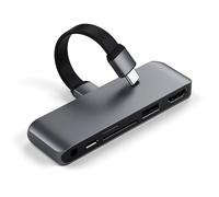 SATECHI Adattatore Mobile Pro SD Con Ricarica USB-C PD, HDMI 4K, USB 3.0, Lettore MicroSD/SD e Jack Cuffie 3.5mm - Per M2/M1 iPad Pro, M1 iPad Air, iPad Mini Ed Altri