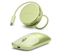 Satechi Bundle Mouse Wireless Slim EX e Hub USB-C OntheGo 5 in 1 (Giallo Agrume) Bundle