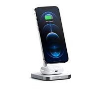 SATECHI Caricatore Wireless 2 in 1, Supporto di Ricarica Magnetica