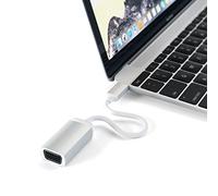 Satechi Adattatore da USB-C a VGA, cavo da Thunderbolt 3/4 a, convertitore da a USB C per monitor 1080p a 60Hz, per MacBook Pro/Air/iPad/iPhone/tablet, laptop e altro - Argento