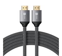 Cavo HDMI Intrecciato SATECHI 8K Ultra Alta Velocità HDMI A HDMI - Nero