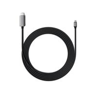 Satechi, Cavo USB-C verso HDMI 2.1 8K da 2 metri in Nylon Trattato, Nero
