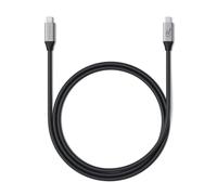 Satechi Cavo USB4 Pro con Ricarica Rapida PD 240W, Trasferimento Dati 40Gbps, Certificato USB If, Risoluzione 8K@60Hz / 4K@120Hz, per MacBook, Chromebook, ThinkPad, Windows e altro - Lunghezza 1,2 M