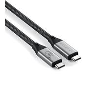 Satechi Cavo USB4 V2 Pro USB-C 1,2m, trasferimento dati fino a 120Gbps, ricarica 240W, display 8K, compatibile Thunderbolt 5/4/3, per MacBook, Windows e altri dispositivi