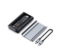 SATECHI Custodia SSD NVMe Pro USB4, 40Gbps, fino a 16TB | In alluminio con dissipatore termico, compatibile con SSD 2280/2260/2242/2230 (SSD non incluso)