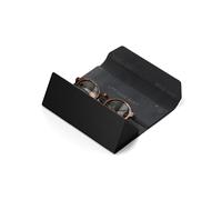 SATECHI FindAll Custodia Intelligente per Occhiali con Find My, pieghevole e portatile, ricaricabile wireless, avvisi di allontanamento, suono forte, compatibile con occhiali e XR/AR - Nero