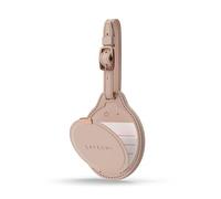 SATECHI FindAll Localizzatore per Valigie con Apple Find My, Ricarica Wireless, Avvisi Sonori e GPS per Bagagli e Zaini, per iPhone 17 16 15, iPad, Mac e altro - Desert Rose