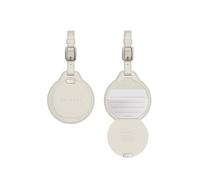 Satechi FindAll Etichetta Bagagli Smart con Find My, TSA, Tracciamento, Avvisi Oggetti Persi, Suono Forte, Ricarica Wireless, Compatibile con iPhone, iPad, Mac - Sabbia