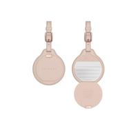SATECHI FindAll Localizzatore per Valigie con Apple Find My, Ricarica Wireless, Avvisi Sonori e GPS per Bagagli e Zaini, per iPhone 17 16 15, iPad, Mac e altro - Desert Rose