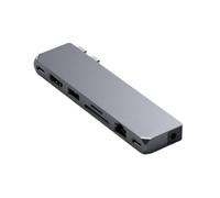 Satechi, Hub Doppia USB per MacBook in Alluminio Pro Hub Max HDMI 4K
