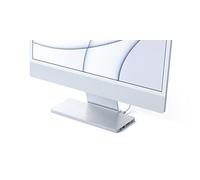 SATECHI USB-C Slim Dock per iMac da 24" con custodia senza attrezzi per M.2 PCIe NVMe e SSD SATA - Porta dati USBC, USB-A, 2 USB 2.0, lettore di schede Micro/SD (argento)