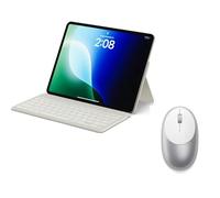 Satechi M1 Mouse Wireless Bluetooth 1200 DPI Ricaricabile USB-C + OntheGo™ Tastiera Bluetooth Compatta con Supporto Regolabile Multi-Dispositivo QWERTY Stati Uniti