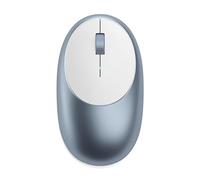 Satechi M1 Mouse Wireless Bluetooth USB-C Ricaricabile, Compatto e Portatile per MacBook Air e Pro, Mini, iMac, Windows, ThinkPad, Chromebook e altro - Blu