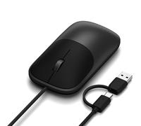 Satechi Mouse con Cavo Slim LX, Nero Siderale
