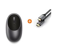 Satechi Mouse Wireless Bluetooth USB C e Cavo HDMI 8K Bundle